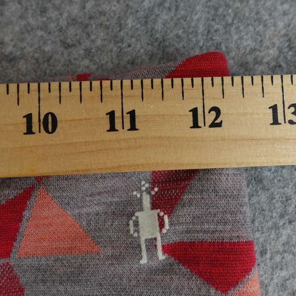 Smartwool Kids Thermal Merino 250 Base‎ Layer Leggings XL Gray Red Pinwheel